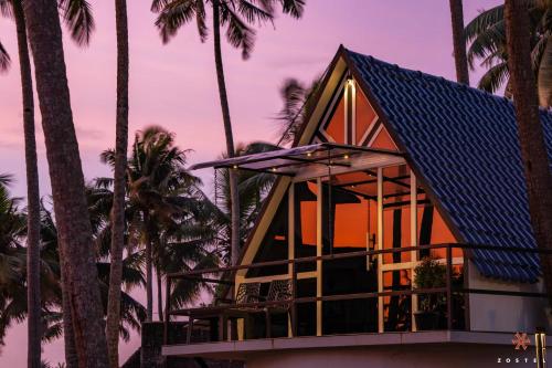 A szálláshely kívülről, Zostel Varkala in Varkala