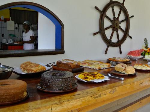 Ēdiens un dzērieni, Pousada El Capitan in Marava (Bahia)