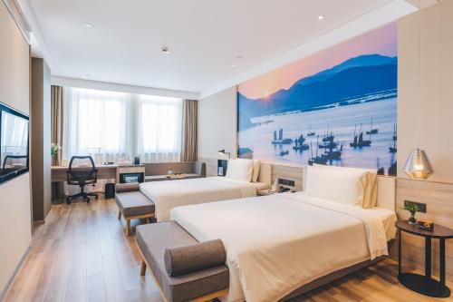Atour Suite room in Atour Hotel Suzhou North High-Speed Railway Station Xiangcheng Avenue