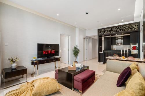 Nice 2 Bedroom Apartment! 5 Minutes walk to Dubai Mall, Downtown Dubai, Dubái (foto 8)
