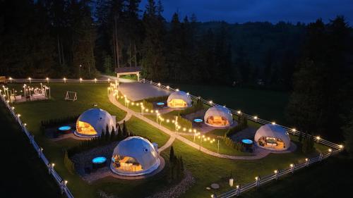Mountain Glamp Zakopane - Jacuzzi - Widok na Góry