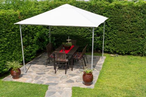 花園, Catherine's Seaside House A in 史圖米奧