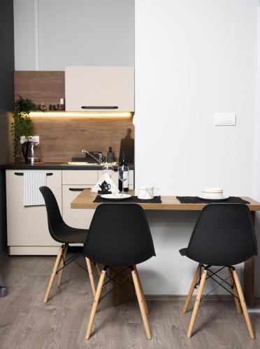 ห้องครัว, Downtown Boutique Apartments in รอตควาเรีย