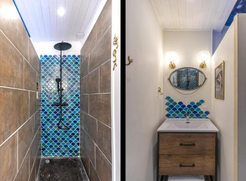 Shower, Logement feerique SPA & terrasse - proche Pezenas in Coulobres