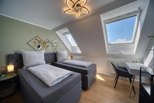 DresdenStay 3 Schlafzimmer 2 Bäder Balkon Kamin PS4, Drážďany (fotografie 3)