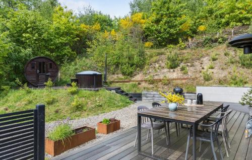 Exterior view, Beautiful Home In Ebeltoft With Kitchen in Femmoller