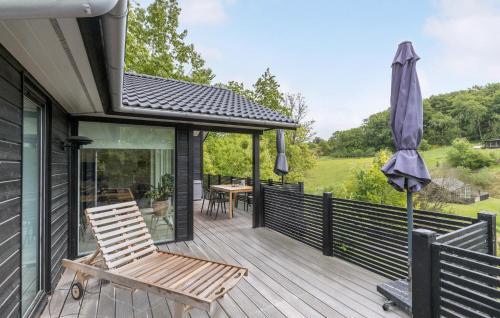 Exterior view, Beautiful Home In Ebeltoft With Kitchen in Femmoller