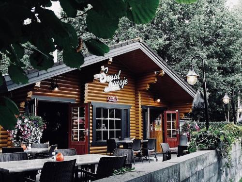 Vista exterior, Peaceful chalet with free parking and bikes in Putten