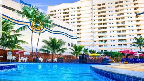 Swimming pool, Golden Dolphin Grand Hotel in Caldas Novas