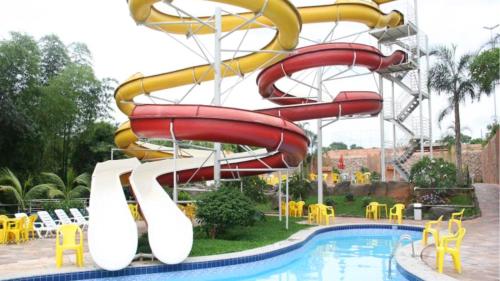 Water park, Golden Dolphin Grand Hotel in Caldas Novas