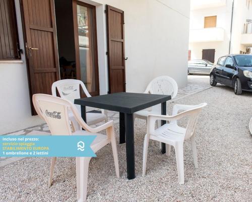  RS317 - Marcelli, bilocale in residence fronte mare in Marcelli