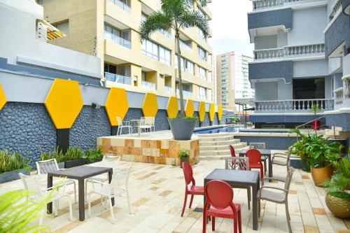 Kolam renang, Hotel American Golf in Barranquilla