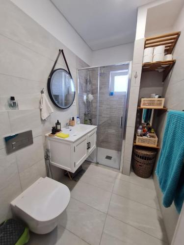 ห้องน้ำ, Monteiro Duplex Terrace - attic in ริโอ เดอ มูโร