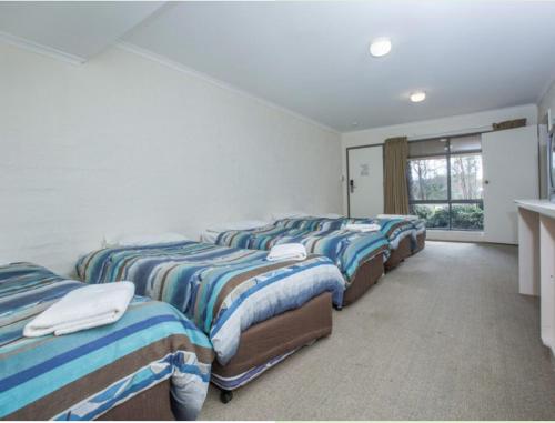 Dormitory Room with Seven Single Beds