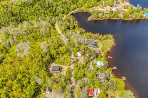 Viesnīcas āriene, Henö Entre spa, lac & forêt (Heno Entre spa, lac & foret) in Saint-Damien (QC)