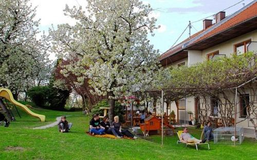 Dārzs, Landgasthof Waldesruh in Schützendorf