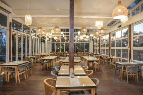 Étterem, Jambuluwuk Oceano Gili Trawangan Resort in Lombok