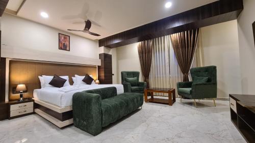 A szálláshely kívülről, Hotel Eden in Karwar