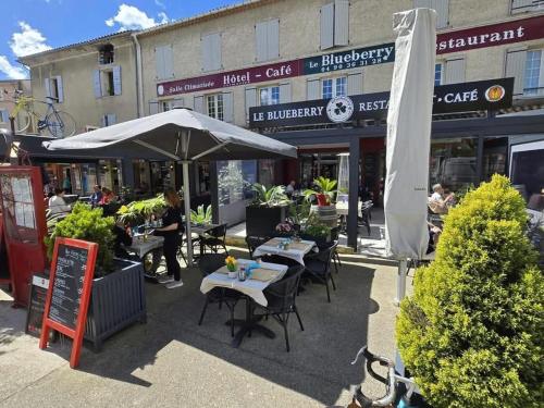 Hôtel-Restaurant Le Blueberry Hotel de charme Veaux