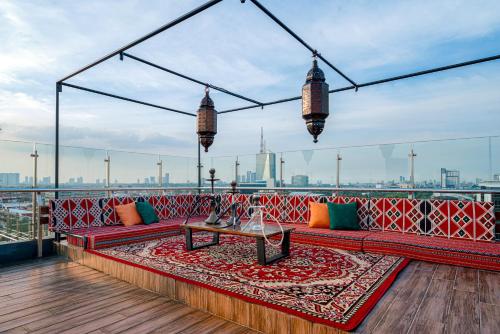 Restaurant, EXCOTEL Design Hotel Surabaya near Marina Plaza