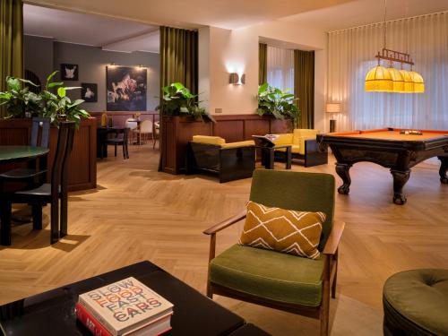 Lobby, Max Brown Hotel Missori, part of Sircle Collection in Milaan