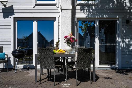 Balkon/Terrasse, Ferienhaus Wellenreiter Olpenitz in Olpenitz