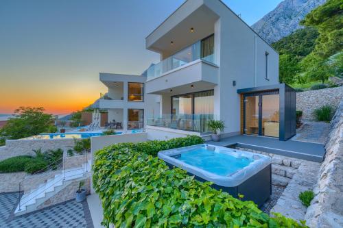 A szálláshely kívülről, Villa Bellevue Bast in Split – Szupetar