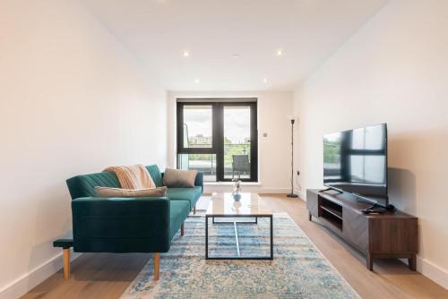 Modern 2 Bedroom Apartment with Balcony in Leeds, Leeds (Foto 9)