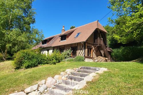 Le refuge Balte 4 - Nordic Spa with Wood Fire - Unique Experience in Gonneville Sur Honfleur