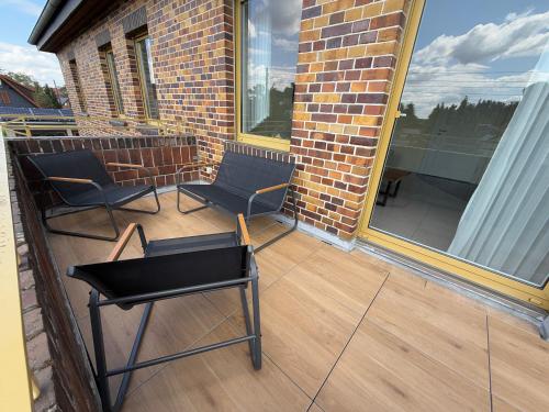 Balkons/terase, Ferienhaus Halbritter Krina in Muldestausee