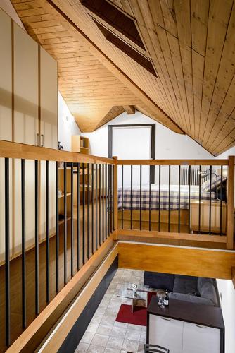 One-Bedroom Loft Apartment with Balcony