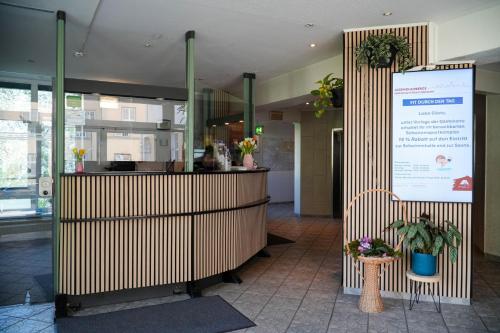 Előcsarnok, DJH Jugendherberge Dresden - Jugendgastehaus in Drezda