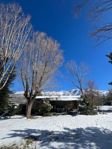 Casa de montaña en un lugar mágico