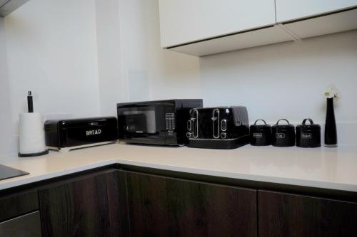 Manchester City Centre Apt, with Free Secured Parking & Balcony, Sleeps 4, Manchester (fotografie 8)