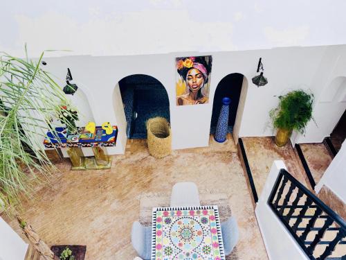 Riad Darna 4 chambres avec piscine et petit dejeuner