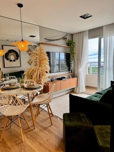 マナウス Apartamento com vista praia Ponta Negra 5つ星 シングルルーム ロビー