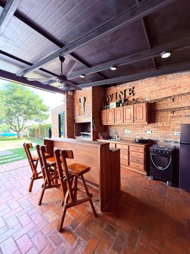 Cocina, Mestre Pádel House (Mestre Padel House) in Ypacaraí