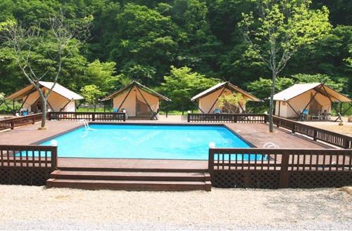 Hongcheon Gaon Resort Village Glamping in Danwol-myeon
