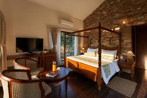 Tree of Life - Vanvilas Riveredge, Corbett, Resort in Ramnagar in Kiari Kham