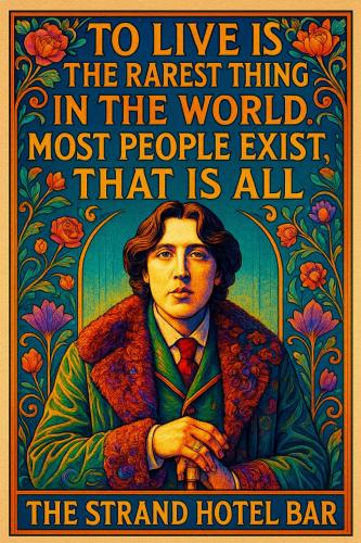 The Strand Hotel, the former residence of Oscar Wilde