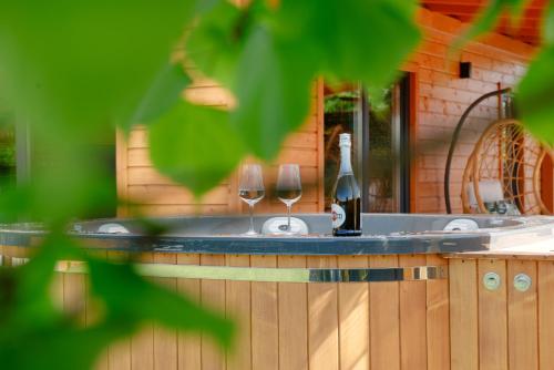 Całoroczny Domek Boho Lubniewice jezioro jacuzzi
