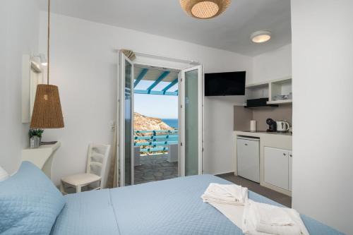 Thalassopetra in Agia Kyriaki in Milos Island