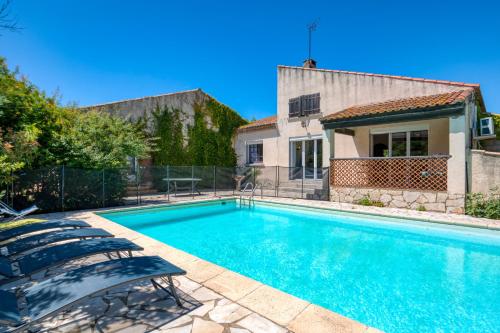 Villa Montady avec piscine gîte à louer Montady
