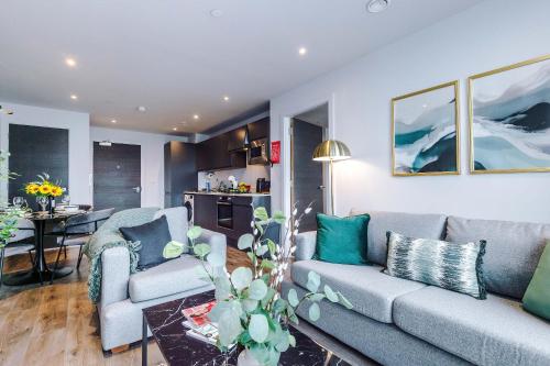 Stunning New 2-Bed Flat in Manchester Perfect for Couples, Manchester (fotografie 8)