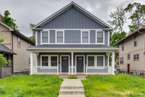 Deck: Central Indy Retreat in Walkable Location! near Indiana Farmers Coliseum