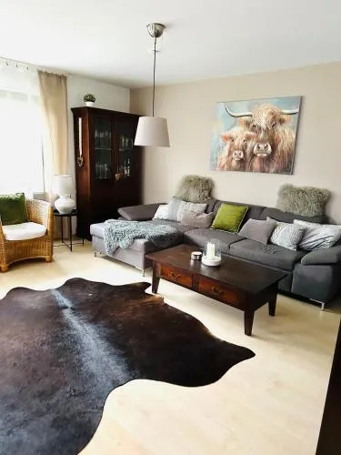 Ferienwohnung Kristin mit Bergblick, grossem Garten und Grill in Lindau, Deutschland
