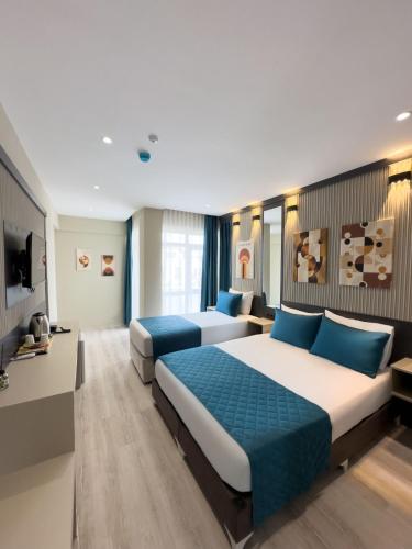 Dreibettzimmer, balkon