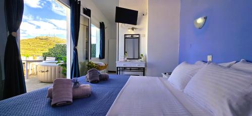 1 double bed