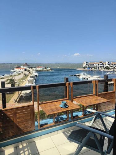 Résidence Bar061-le Barcares - Appartement climatisé 2 pièces + mezzanine au 2ème étage à LE BARCARES - CAP COUDALERE MAE-8993 - Location saisonnière - Le Barcarès