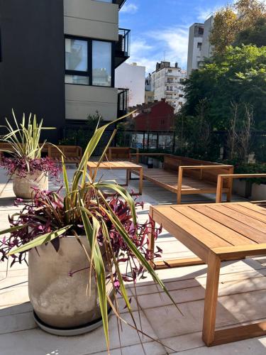 Balcony/terrace, Excelente Apartamento en calle Moldes in Colegiales